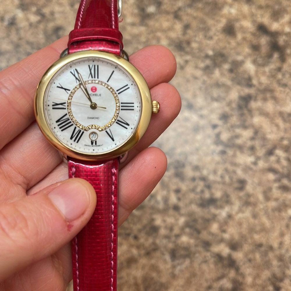 Authentic Michele Serein Watch